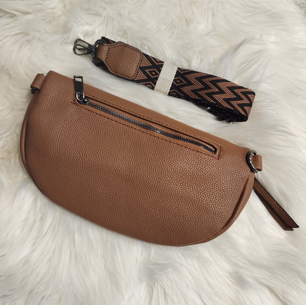 Boho Soft Faux Leather crossbody bag - Picture 5 of 6
